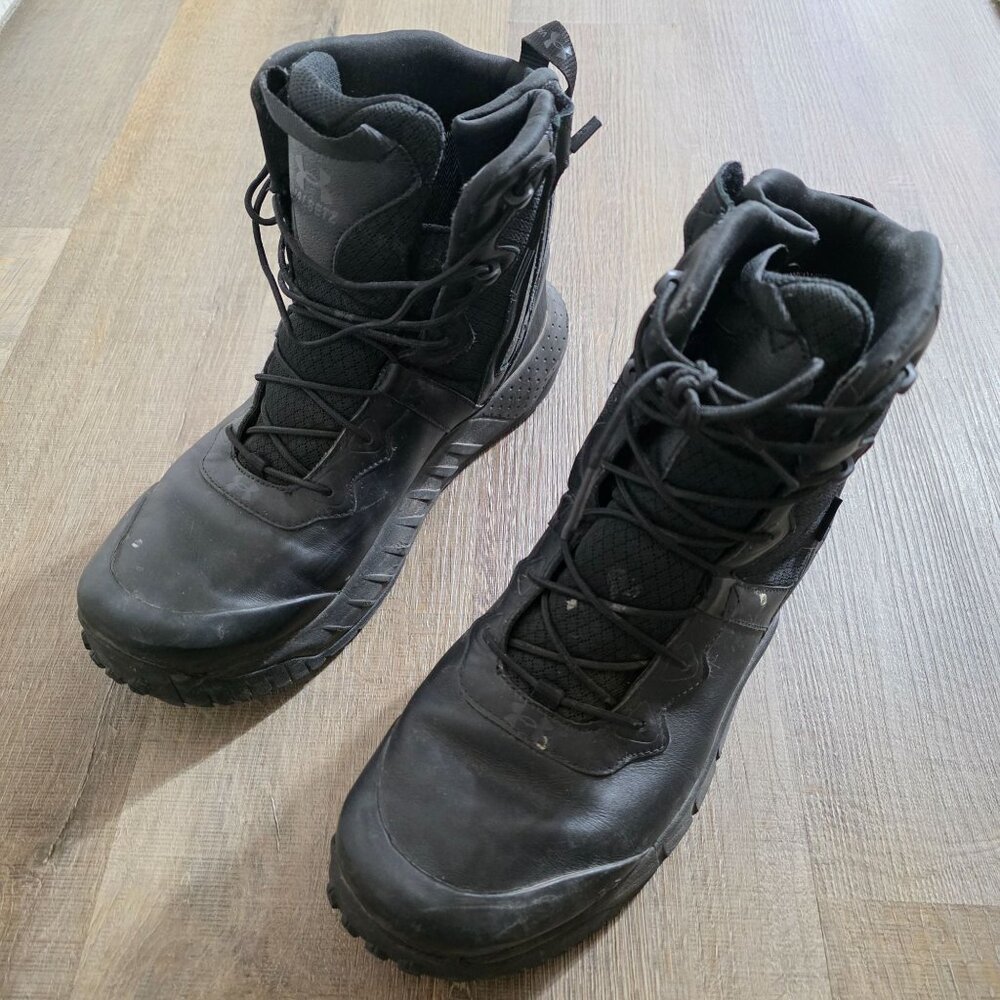 Under Armour Valsetz 1.5 Tactical Boots Men’s 11.5 Black Work Combat No Box